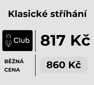 KLASICKÉ STŘÍHÁNÍ - PRAHA